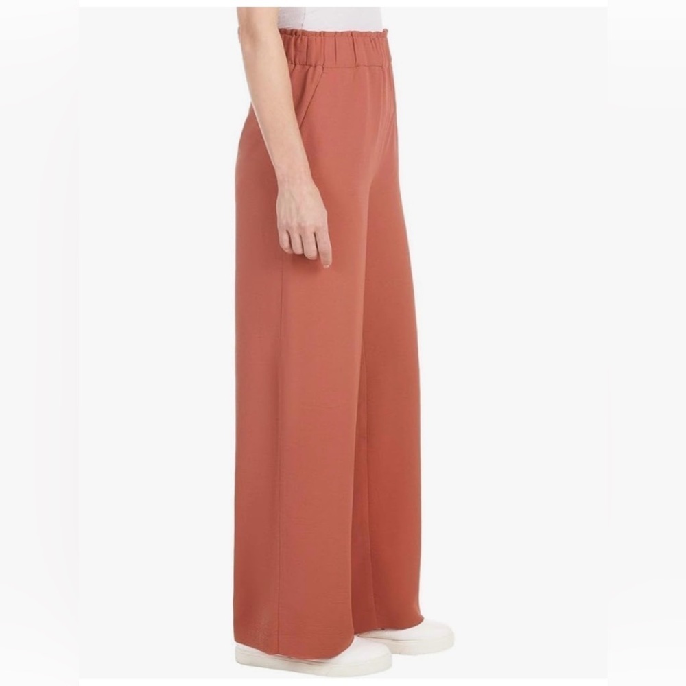 Hilary Radley Women's Wide Leg Crinkle Pants - Picture 2 of 2
